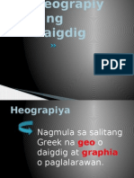 Heograpiya NG Daigdig
