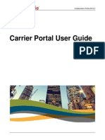 carrier portal user guide
