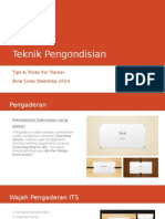 Teknik Pengondisian - Belum Fix