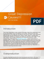 Great Depression Causes!!!