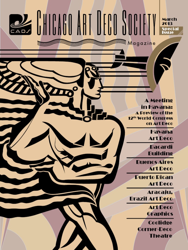 Chicago Art Deco Society Havana PDF Art Deco Havana