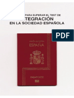Manual para Superar El Test de Integración en La Sociedad Española