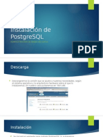 Instalación de PostgreSQL
