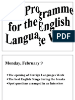 English Language Week
