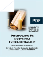 Discipulado Doctrinas Fundamentales Final