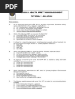 HSE 2012-Tutorial 2 & Solution