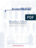 The Jere Beasley Report, Oct. 2009