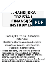 Finansijska Trzista I Finansijski Instrumenti