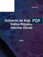 Argentine Gov't Official Wealth Report