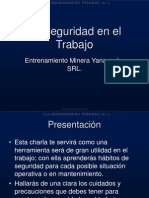 Curso Seguridad Trabajo Entrenamiento Minera Yanacocha