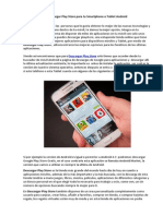 Descargar Play Store para Tu Smartphone o Tablet Android
