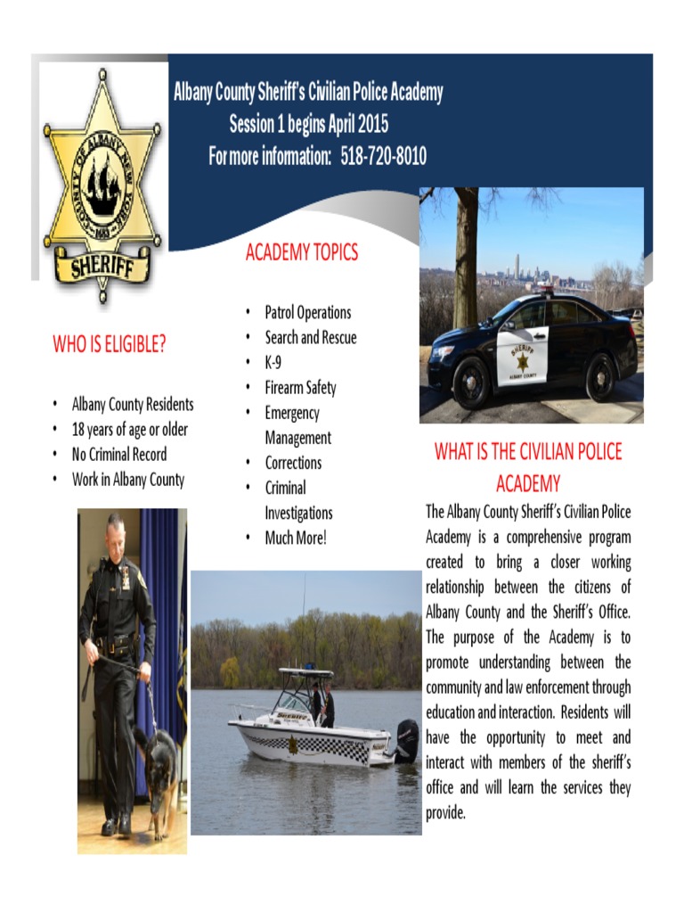 Albany County Civilian Police Academy | PDF