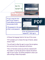 Rosetta Stone Instructions
