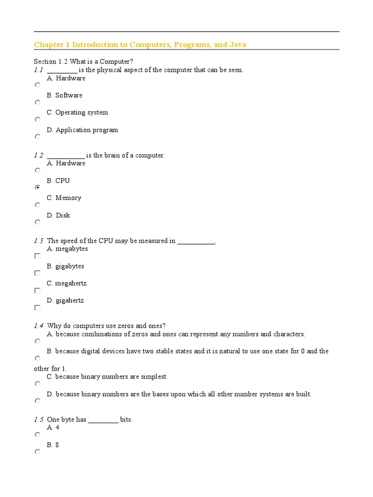 Introduction To Computers And Java Pdf Java Programming Language