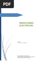 Mediciones Electricas - Trabajo