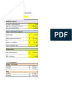 Solar PV Project Cost Calculator: System Inputs