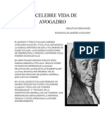 La Celebre Vida de Avogadro