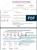 Operaciones Con Fracciones