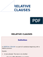 Relative Clauses Lesson