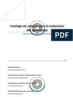 Catalogo de rubricas para la evaluación del aprendizaje 