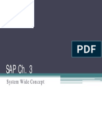 SAP - System Wide Concept
