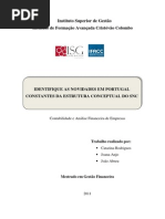 Estrutura Conceptual - Trabalho de Contabilidade