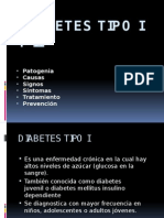 Diabetes Tipo I y II