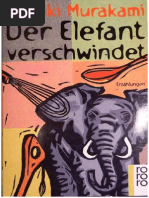 Haruki Murakami - O Desaparecimento Do Elefante