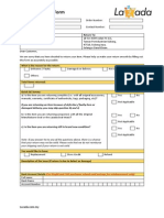 Manual Returns Form