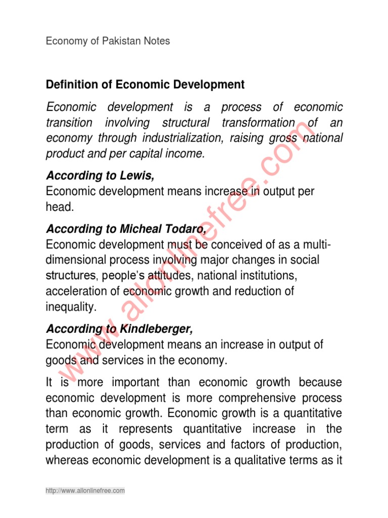 essay on economy of pakistan