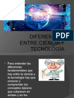 Exposicion Dif. Entre Ciencia y Tec.