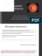 Retinopatía Hipertensiva JD