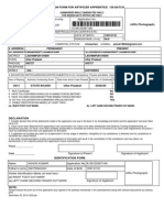 Application Form For Artificer Apprentice 138 Batch