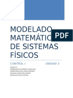 Modelado Matemático de Sistemas Físicos