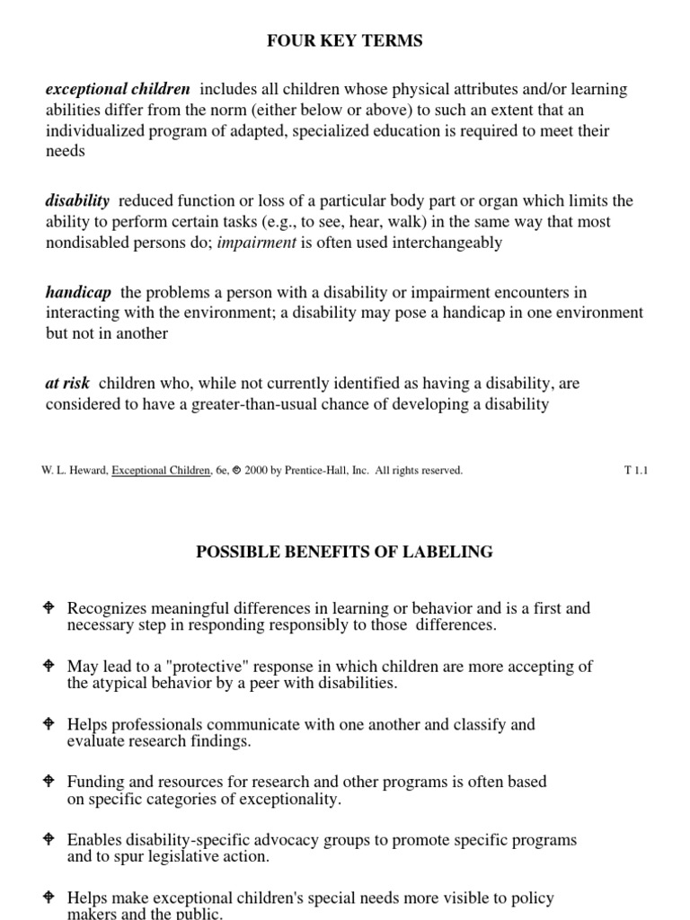 CHAP01 Disability Special Education