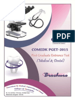 COMED-K PGET 2015 Brochure