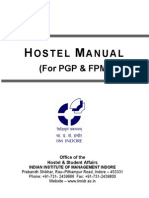 Hostel Manual PDF