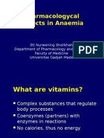 Kuliah 3 Pharmacologycal Aspect in Anemia