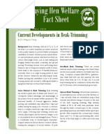 Beak Trimming Fact Sheet