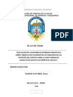 Plan de Tesis Tuberculosis Pulmonar