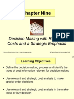 Chapter09 - Decision Making & Relevant Invformation