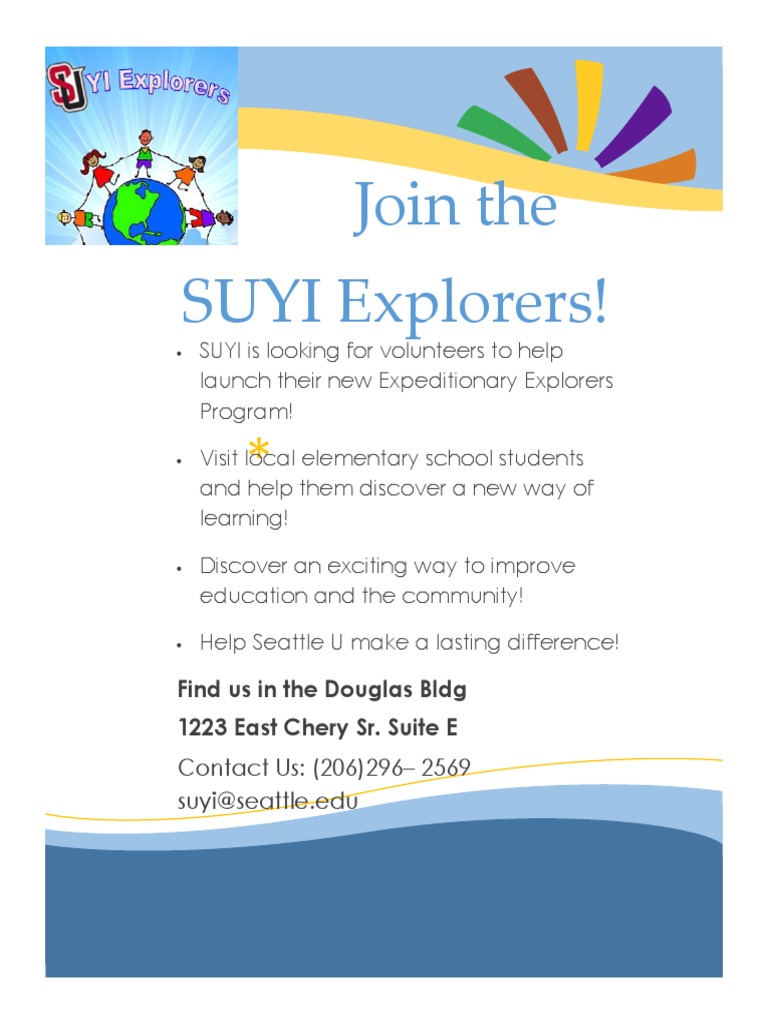 Volunteer for SUYI's School Program | PDF