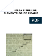 Remedierea Fisurilor Elementelor de Zidarie 222