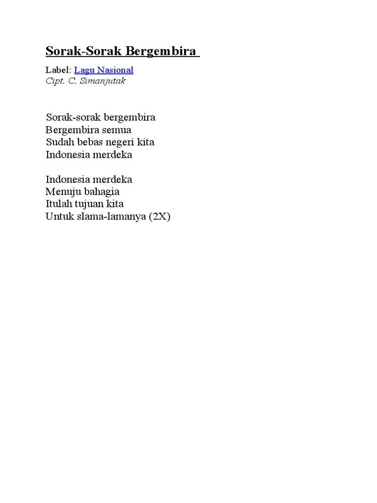 Sorak Bergembira Cinta Butuh Waktu