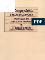 A Compendious Syriac Dictionary