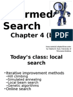 Informed Search: Chapter 4 (B)