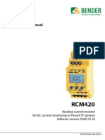 Bender Rcm420 Manual