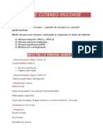 Curs 2 Viroze Cutaneomucoase