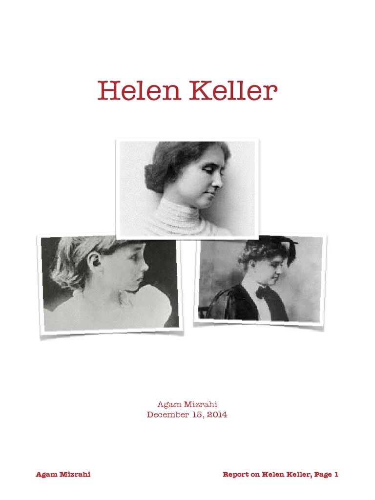 Helen Keller | PDF | Helen Keller