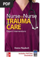 Nurse To Nurse, Trauma Care - Expert Interventions (Nayduch, 2009) PDF